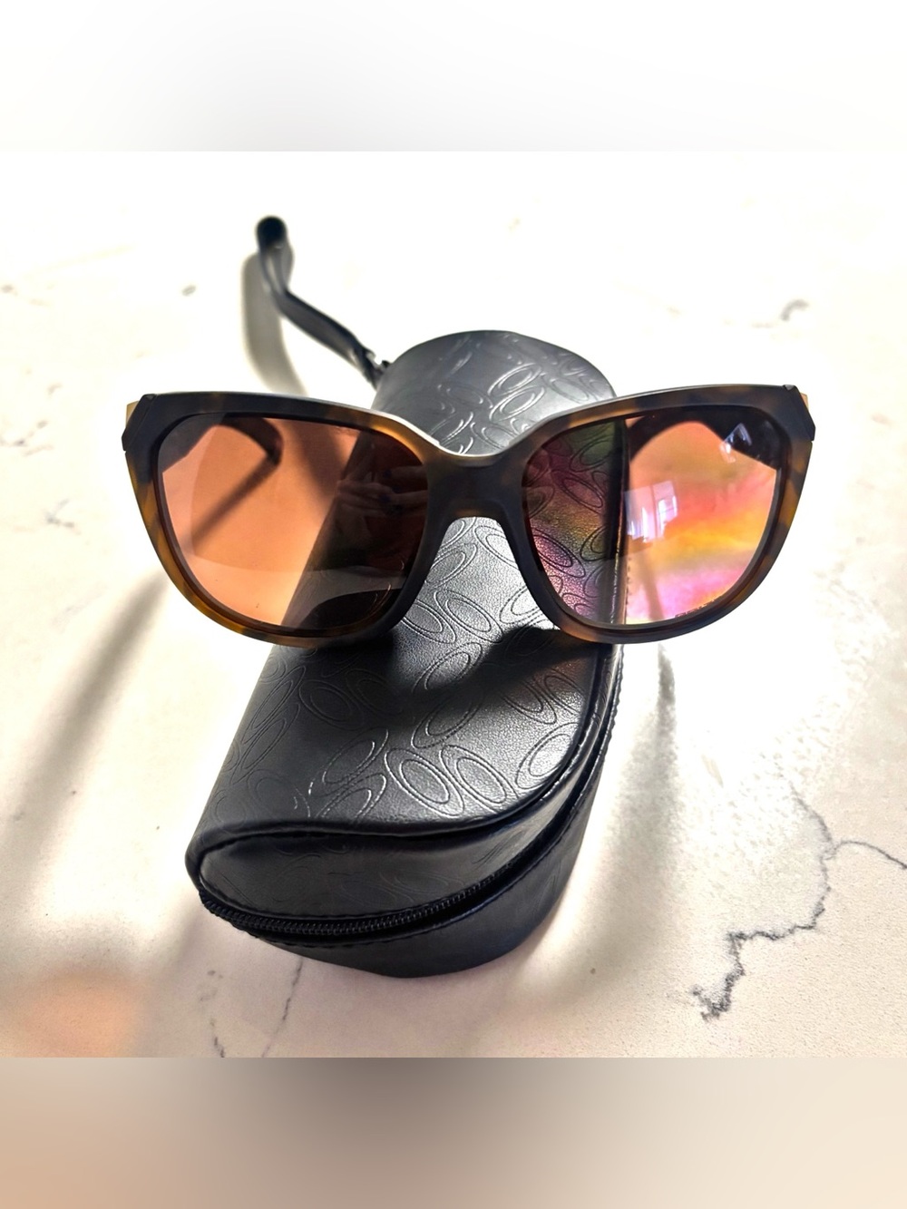 Women's Oakley Tortoiseshell Sunglasses
